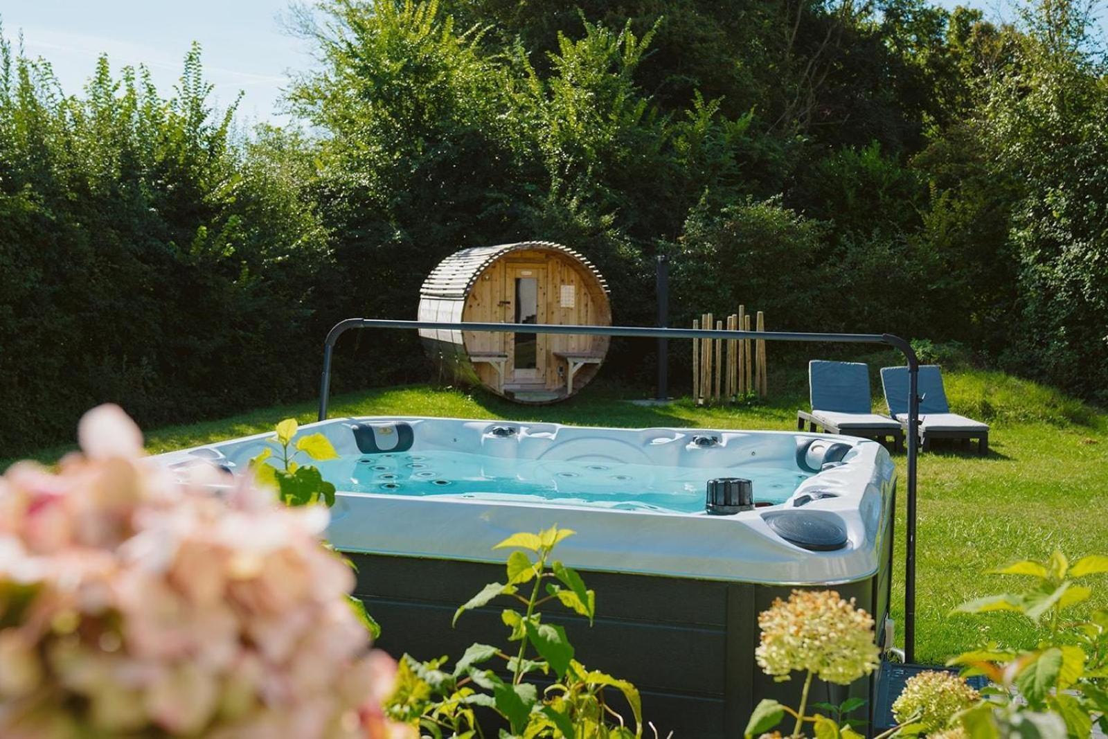 Poldersbos 3 - Ouddorp "Barledunes" - Met Jacuzzi En Sauna Villa Exteriör bild